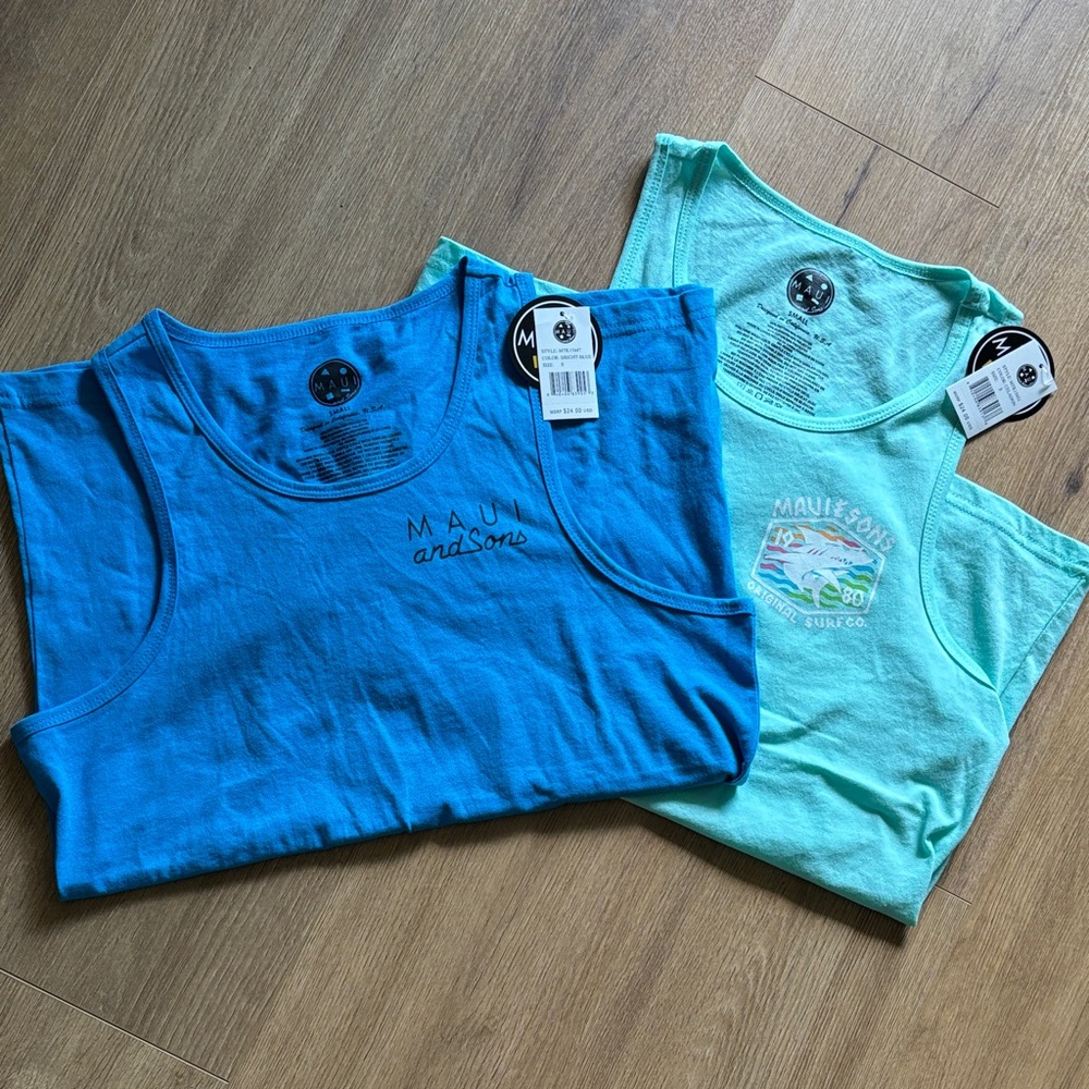 Maui and Sons Vibrant Tank Tops